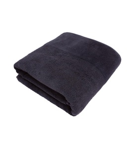 Living Home, Softfeel Badetuch Softfeel Badetuch, Badetuch Softfeel Silber Baumwolle 95 cm 180 cm