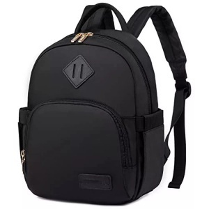 Only-bags.store, Only-bags.store - Rucksack, Wasserdichte kleine Rucksäcke Tasche 2 in 1 Daypack Elegant, Moderner Schulrucksack Reiserucksack, für Damen, Schwarz, One Size, Only-bags.store - Rucksack, Wasserdichte kleine Rucksäcke Tasche 2 in 1 Daypack Elegant, Moderner Schulrucksack Reiserucksack, für Damen, Schwarz, One Size