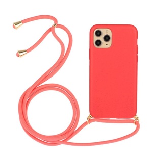 Cover-Discount, iPhone 12 / 12 Pro - Hülle mit Umhängeband, Cover-Discount - iPhone 12 / Pro Hülle mit Umhängeband, Weiss Bunt