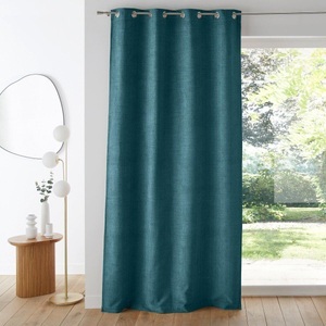 LA REDOUTE INTERIEURS, Vorhang Figuera Mit Ösen Unisex Blau 140x180 cm, 