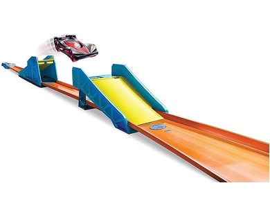 Mattel, Mattel - Hot Wheels Track Builder Unlimited Weitsprung-Set, Hot Wheels Track Builder Unlimited Weitsprung-Set inkl. 1 Spielzeugauto