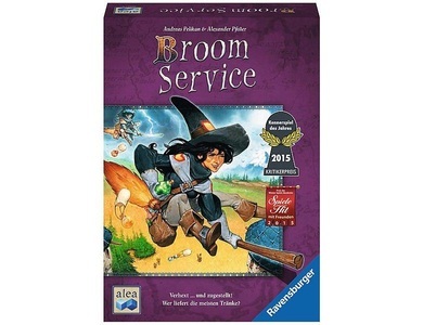 Ravensburger, Ravensburger Kennerspiel Broom, Broom Service Multicolor