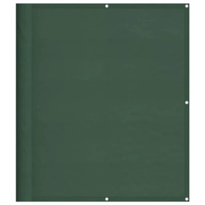 vidaXL, vidaXL Balkon-Sichtschutz Dunkelgrün 120x700 cm 100 % Polyester-Oxford, vidaXL Balkon-Sichtschutz Dunkelgrün 120x700 cm 100 % Polyester-Oxford