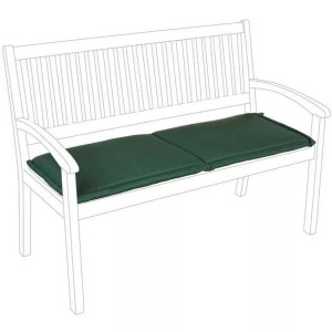mutoni Garten, Garten Sitzkissen Bank 2 Sitzer grün, Garten Sitzkissen Bank 2 Sitzer grün