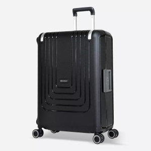 Eminent, Vertica Mittelgroßer Koffer 4 Rollen Unisex Schwarz 68cm, Eminent - Vertica Mittelgroßer Koffer 4 Rollen, 68cm, Schwarz