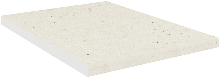 VCM, Arbeitsplatte Küchenarbeitsplatte Küchenmöbel Arbeitsplatte Küche Esilo Unisex Weiss 60 cm, VCM - Arbeitsplatte Küchenarbeitsplatte Küchenmöbel Küchenplatte Küche Esilo, 60 cm, Weiss