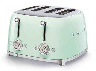 SMEG, SMEG 50's Retro Style 4 Scheiben Toaster pastellgrün, SMEG 50's Retro Style 4 Scheiben Toaster pastellgrün