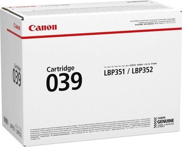 Canon, Canon Toner 039 0287C001 Original Schwarz 11000 Seiten, Canon, Toner, Canon Toner 039 Black, Produkte & Wohnen