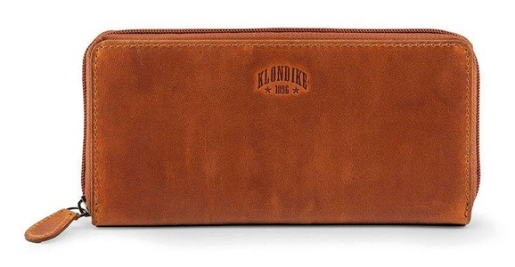 Klondike 1896, Klondike 1896 Geldbörse »DIGGER«, Fotofach, Klondike 1896 Geldbörse »DIGGER«, echt Leder