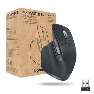 Logitech, MX Master 3s for Business Maus rechts RF Wireless + Bluetooth Laser 8000 DPI, Logitech Maus MX Master 3S Graphite for Business