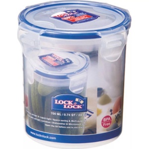Lock & Lock, Lock & Lock Lock & Lock Vorratsdose 0.7 l rund, Vorratsdose rund 0.7lt D11.4cm H11.7cm