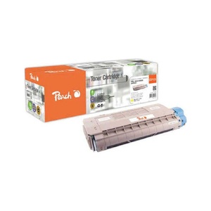 Peach, Peach Tonermodul gelb kompatibel zu OKI 44318605, Peach O4431/28/34/4391 Toner ye ersetzt OKI 44318605 für z.B. OKI C 710 CDTN, OKI C 710 DN, OKI C 710 DTN, OKI C 710 N, OKI C 711 CDTN