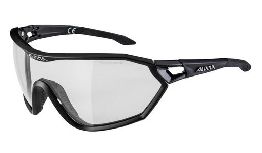 Alpina, Alpina S-WAY L VL+ Sportbrille - black matt black, 