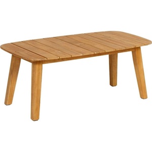 mutoni living, Garten Beistelltisch San Remo Teak natur 100x50, Garten Beistelltisch San Remo Teak natur 100x50