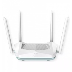undefined, D-Link AX1500 R15 WLAN-Router Gigabit Ethernet Dual-Band (2,4 GHz/5 GHz) Weiß, D-Link R15 Router 2.4 GHz, 5 GHz 1201 MBit/s