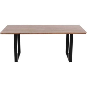 Kare Design, Tisch Symphony Walnut Schwarz 160x80cm, KARE Design - Tisch Symphony Walnut Schwarz 160x80cm, One Size