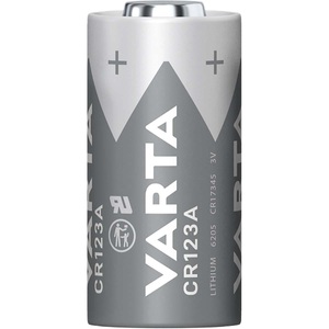 Varta, Varta Lithium - Batterie (Silber/Blau), VARTA Batterie Lithium CR123A,3V 6205301401 1600 mAh 1 Stück