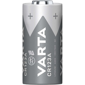 Varta, Varta Lithium - Batterie (Silber/Blau), VARTA Lithium Batterie CR123A, 1600 mAh, 3 V