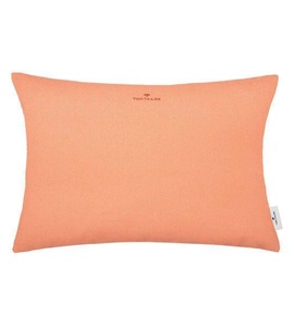 Tom Tailor, TOM TAILOR Kissenhülle »Dove Signature«, (1 St.), Zierkissenbezug Dove Signature Orange Baumwolle/Polyester 40 cm 60 cm