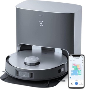 ECOVACS, ECOVACS Deebot X1 Plus - Saug- und Wischroboter (Grau/Schwarz), Deebot X1 plus, Saugroboter