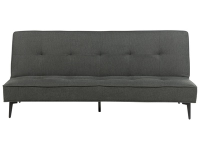 Beliani, Schlafcouch aus Polyester Modern ESSVIK Schlafcouch aus Polyester Modern ESSVIK, Beliani - Schlafsofa aus Polyester Modern ESSVIK, One Size, Spacegrau