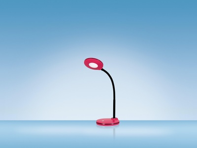 Hansa, Hansa LED-Tischleuchte SPLASH dimmbar himbeer, Hansa Tischlampe, LED Splash, himbeer, 3.2W, 41-5010.713