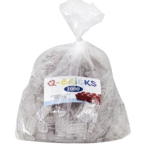 Q-BRICKS, Bausteine Fliesen Transparent, 