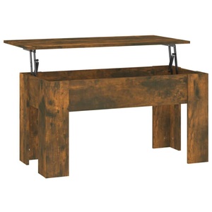 vidaXL, vidaXL Couchtisch Räuchereiche 101x49x52 cm Holzwerkstoff