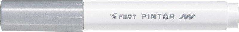 Pilot, PILOT Marker Pintor F SW-PT-F-S silber, Pilot Pintor, F, silber, Marker, 180.024.13