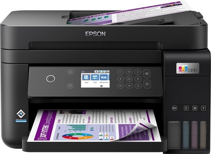 Epson, Epson EcoTank ET-3850 Multifunktionsdrucker A4 Drucker, Scanner, Kopierer ADF, USB, WLAN, Tintentank-System, Duplex,, EPSON EcoTank ET-3850 - Tintentank-Multifunktionsdrucker