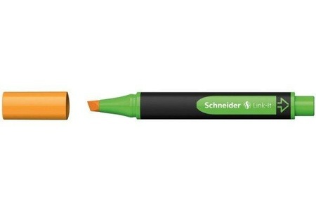 Schneider, SCHNEIDER Textmarker Link-It 004015 006 orange, Schneider Textmarker, Link-It, orange, 004015 006