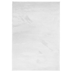 vidaXL, vidaXL Teppich OVIEDO Kurzflor Grau 200x280 cm