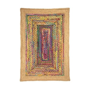 AM.PM, Teppich aus Jute und Baumwolle Jaco, AM.PM - Teppich Jaco, 120x180 cm, Multicolor