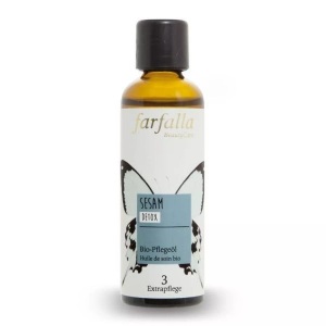 Farfalla, FARFALLA Bio-Pflegeöl Sesam 75 ml, Farfalla Sesam Detox Bio Pflegeöl (75ml)