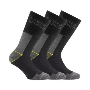 FURTER, FURTER Arbeitssocken WORKER, Rohner Socks, Unsere Neuheiten, Rohner Socken Herren Power Worker Wilmax 3er schwarz Gr.43/46, Produkte & Wohnen