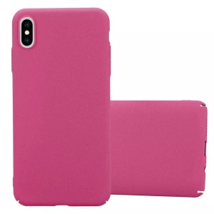 Cadorabo, Hülle für Apple iPhone XS MAX Hard Case in Frosted Optik, Cadorabo - Hülle für Apple iPhone XS MAX Hard Case in Frosted Optik, Pink