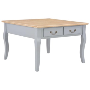 Diverse Hardware, Couchtisch Grau 80 x 80 x 50 cm Holz, vidaXL Couchtisch Grau 80 x 80 x 50 cm Holz