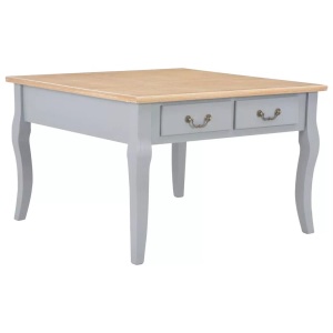 Diverse Hardware, Couchtisch Grau 80 x 80 x 50 cm Holz, vidaXL Couchtisch Grau 80 x 80 x 50 cm Holz