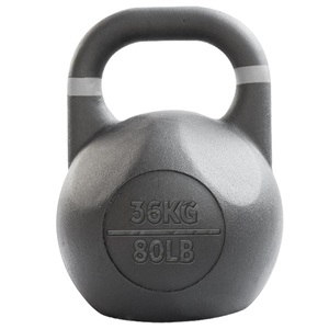 Gladiatorfit, GladiatorFit Competition Kettlebell aus pulverbeschichtetem Stahl Kettlebell, GladiatorFit - Kettlebell aus Stahl mit Pulverbeschichtung 36KG, Multicolor