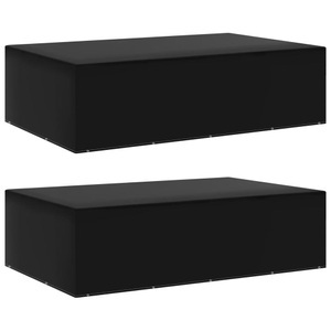 vidaXL, vidaXL Gartenmöbel-Abdeckungen 2 Stk. 12 Ösen 325x205x90 cm, vidaXL Gartenmöbel-Abdeckungen 2 Stk. 12 Ösen 325x205x90 cm