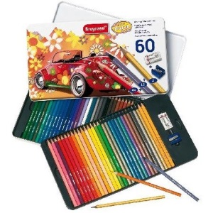 Bruynzeel, BRUYNZEEL Farbstifteset Kids 60312904 60 Farben Metalletui, Bruynzeel Farbstifteset Kids, 60312904, (60 Farben, Metalletui)