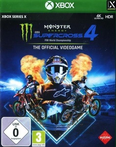 Milestone, Xbox Series X - Monster Energy Supercross 4 /Mehrsprachig, Monster Energy Supercross 4 - The Official Videogame