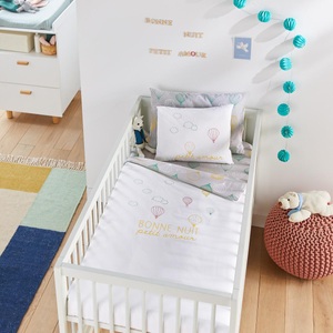 LA REDOUTE INTERIEURS, Bedruckter Baby-Bettbezug AMABELLA, Bedruckter Bettbezug für Babys, Amabella