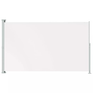 vidaXL, vidaXL Ausziehbare Seitenmarkise 220x300 cm Creme, vidaXL Seitenmarkise Ausziehbar 220x300 cm Creme