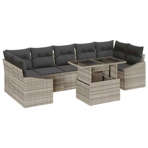 vidaXL, VidaXL - Outdoor-sofa poly-rattan, One Size, Braun