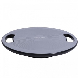 Gorilla sports, Gorilla Sports - Balance Pad with handels - Schwarz, Dunkelgrau, Gorilla Sports - Balance Board, One Size, Schwarz