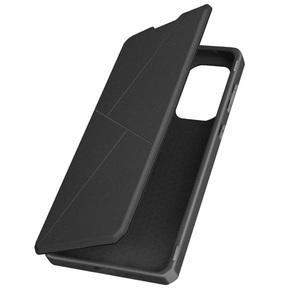 Dux Ducis, Dux Ducis - Samsung Galaxy A33 5G Magnet Flip Wallet Cover Leder Tasche Geometrisches Design - Schwarz, 