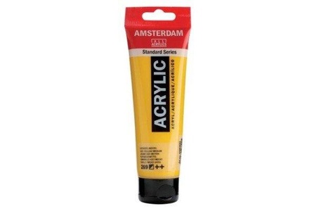 Amsterdam, Amsterdam Acrylfarbe Standard, Talens Acrylfarbe Amsterdam, azogelb mittel, 17092692, (120ml)