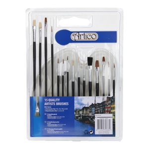 undefined, Pinsel Set mit Palette Set 16-teilig, Pinsel Set mit Palette Set 16-teilig