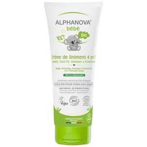 Alphanova, Alphanova - Bio-Liniment-Creme - 200 ml, ALPHANOVA bébé Liniment Hautcreme Bio (200ml)